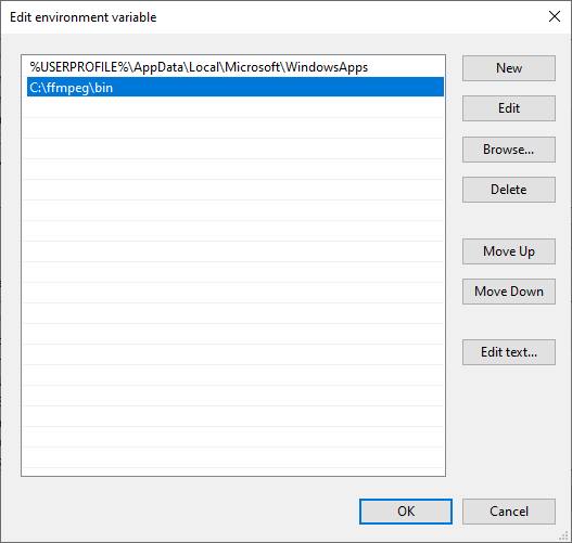 how to install ffmpeg on windows
