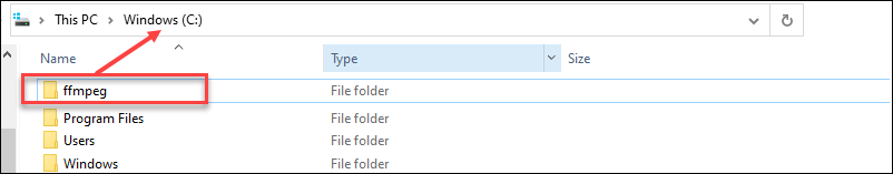 how to install ffmpeg on windows
