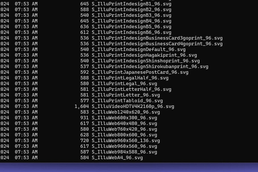 FFmpeg command example in terminal window